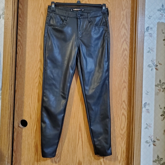 Dollhouse Pants & Jumpsuits Juniors Dollhouse Faux Leather Pants